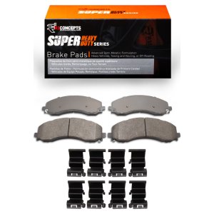 Ram 2500 Brake Pads - Front - R1 Concepts - Super Duty - `19-`25